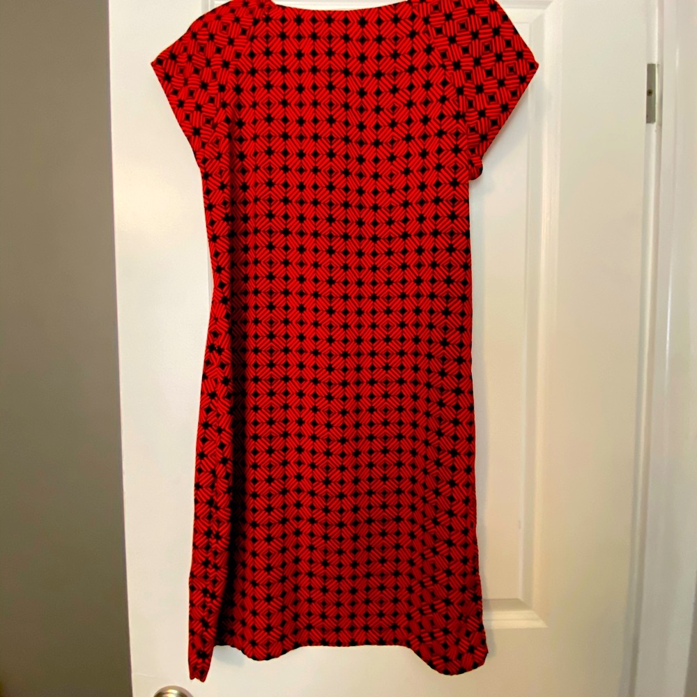 Red dress